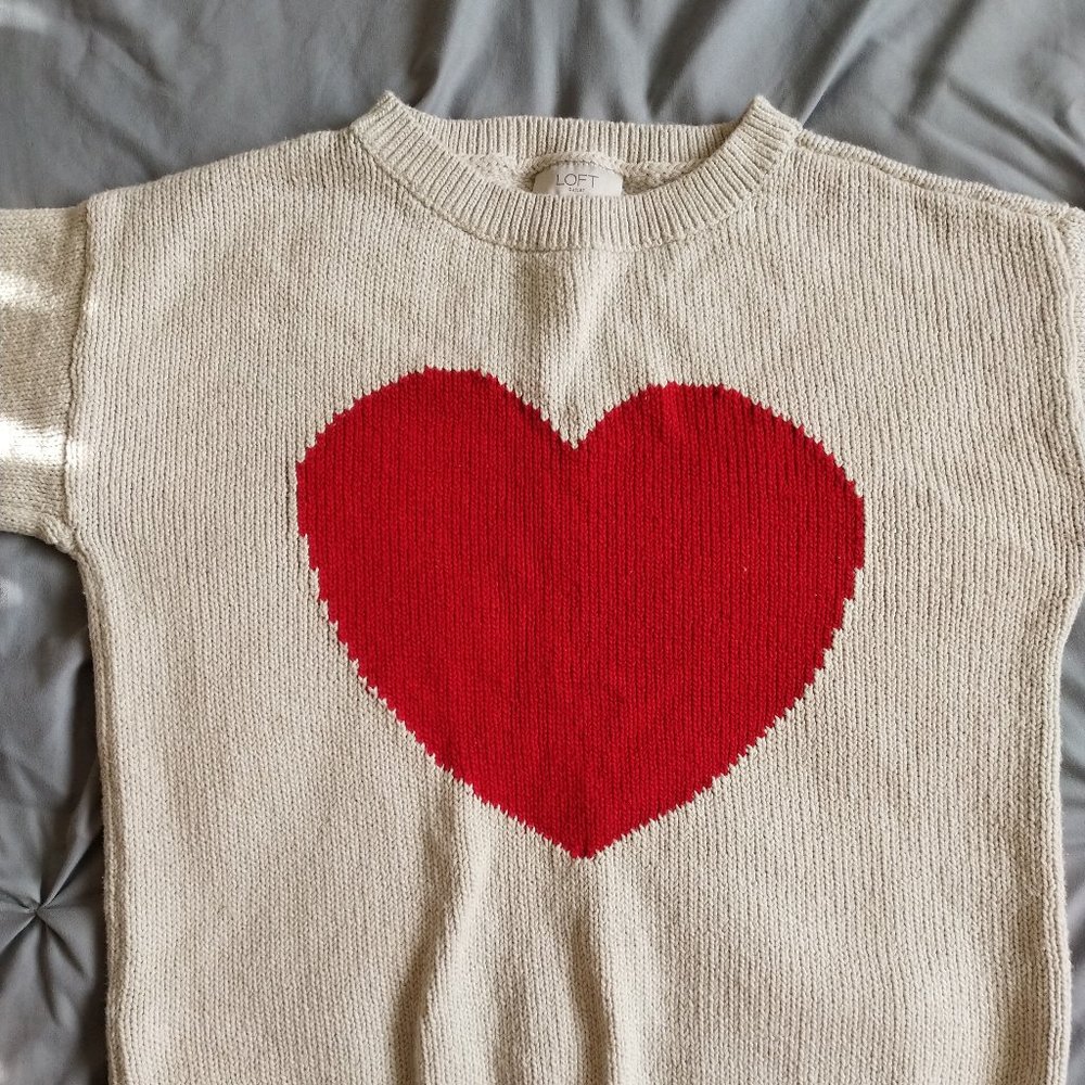 Cotton Heart sweater